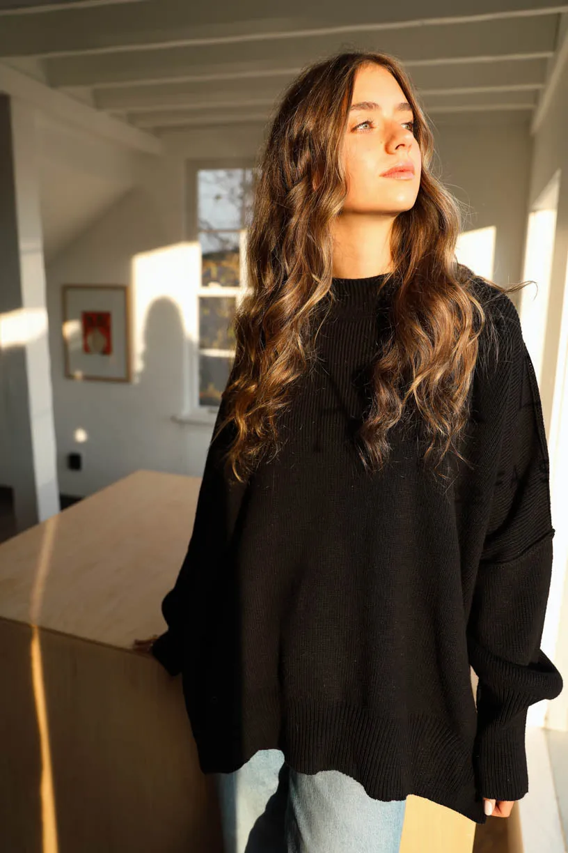 Jordan Sweater Long Black
