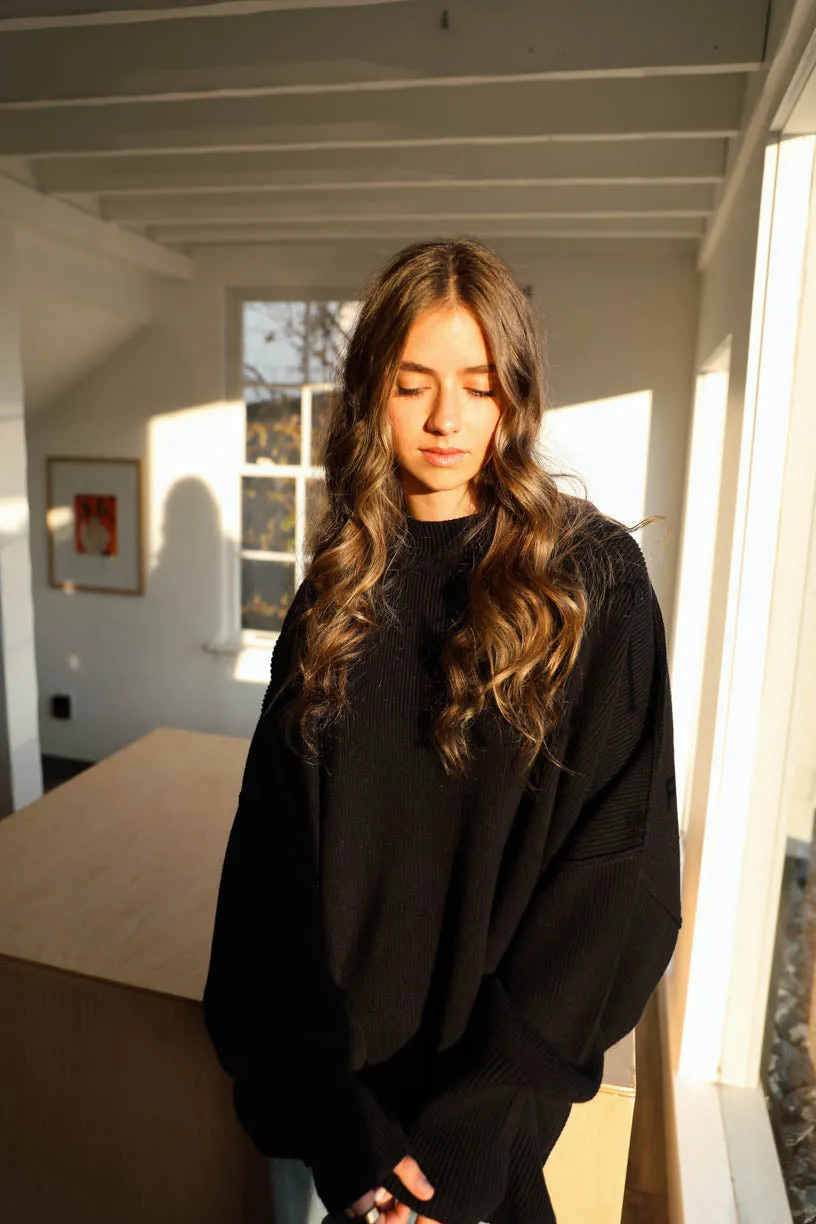Jordan Sweater Long Black