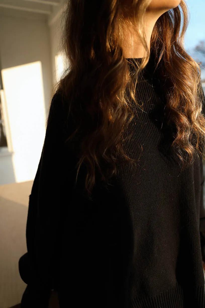 Jordan Sweater Long Black
