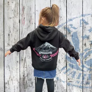 Kids Mountain Hood - Black/Pink