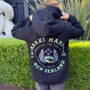 Kids Mountain to Sea Hood - Black