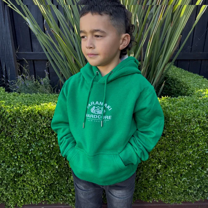 Kids Vintage Hood - Green