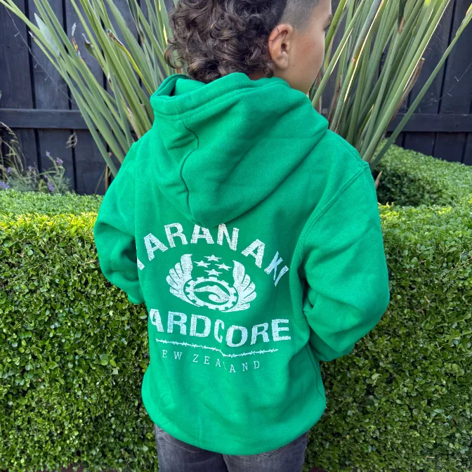 Kids Vintage Hood - Green
