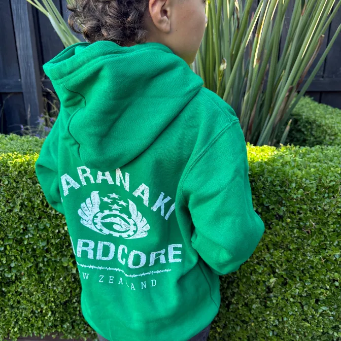 Kids Vintage Hood - Green
