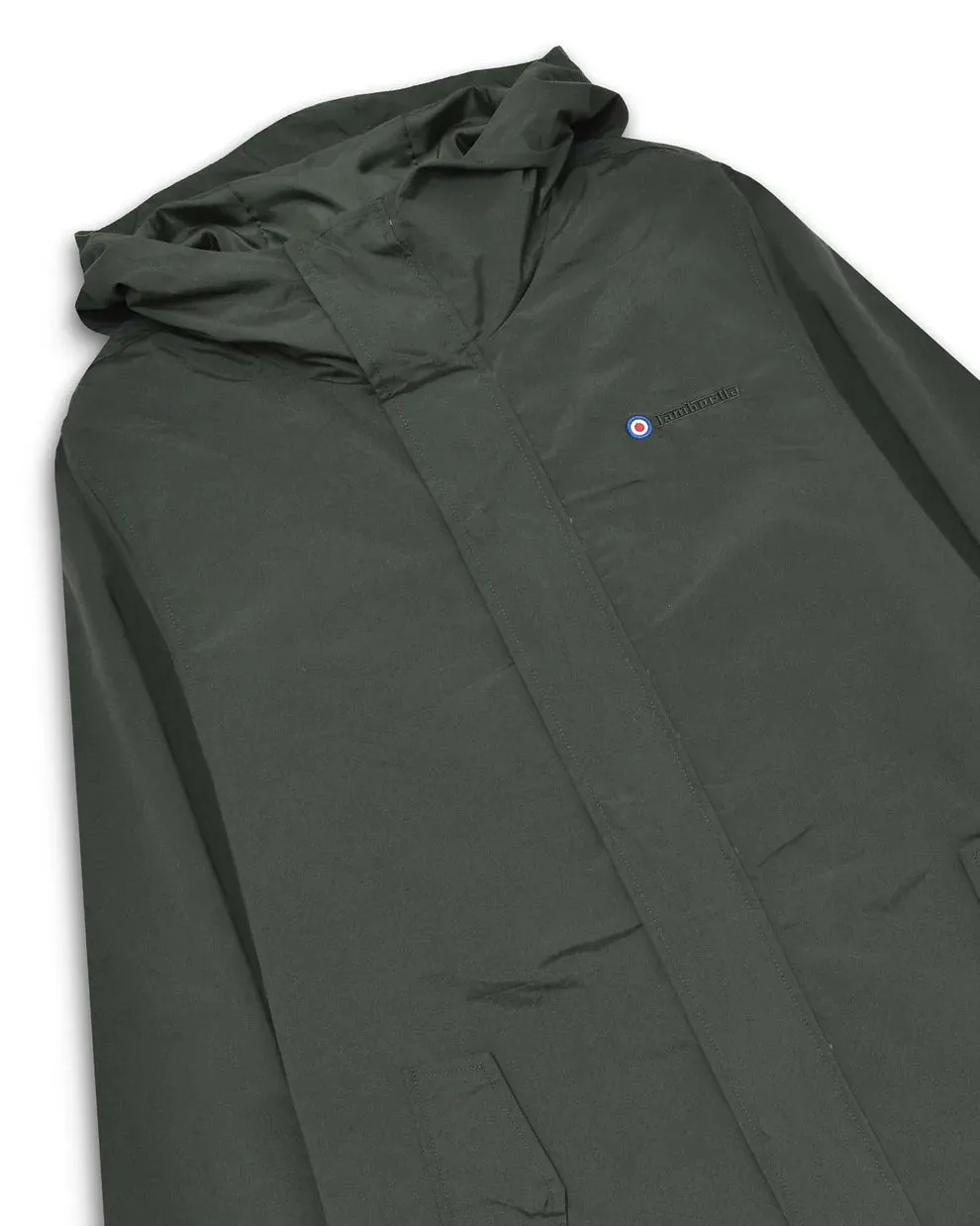 Lambretta Men's LAM02 Mod Parka Coat Khaki Green