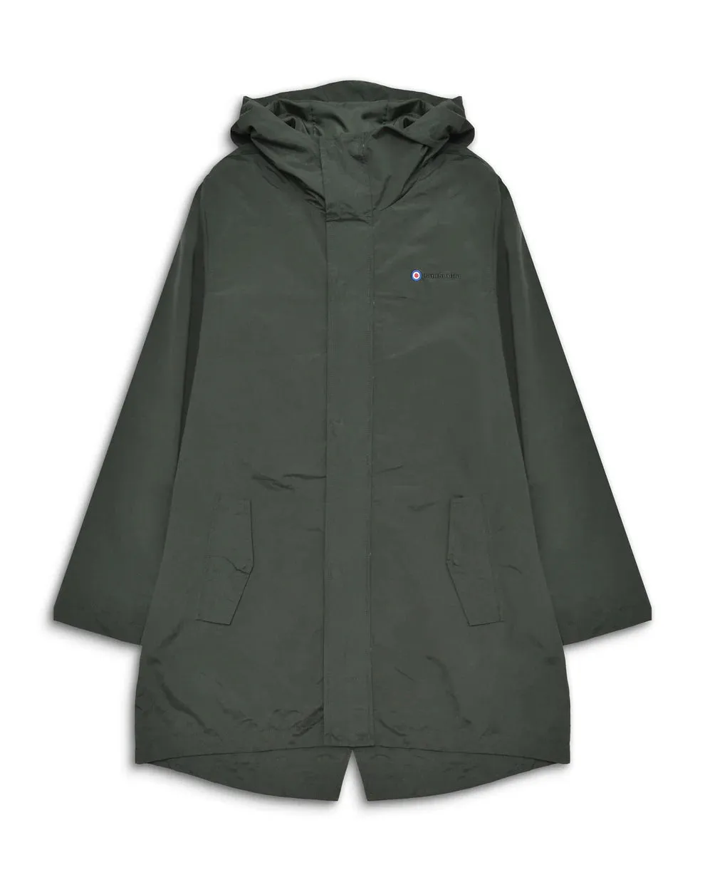 Lambretta Men's LAM02 Mod Parka Coat Khaki Green