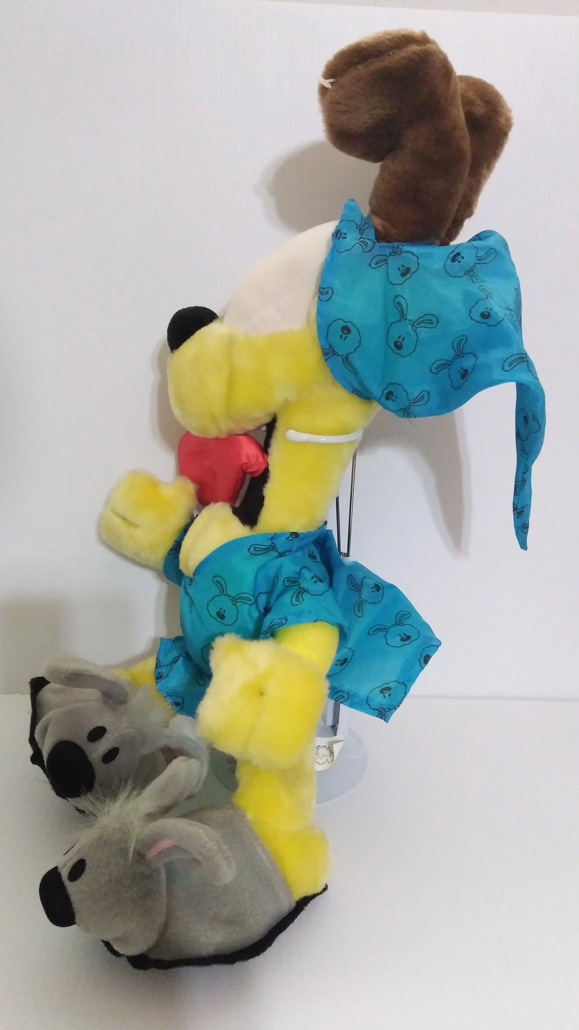 Large Odie Plush with Pajamas