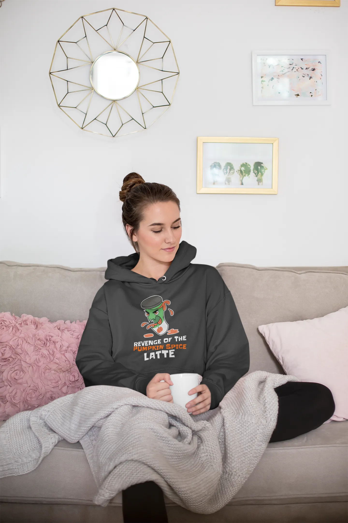 Latte Revenge Hooded Sweatshirt