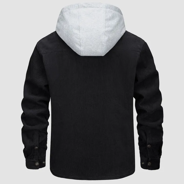 Liam - Lässige Winter-Steppjacke mit Kapuze für Herren