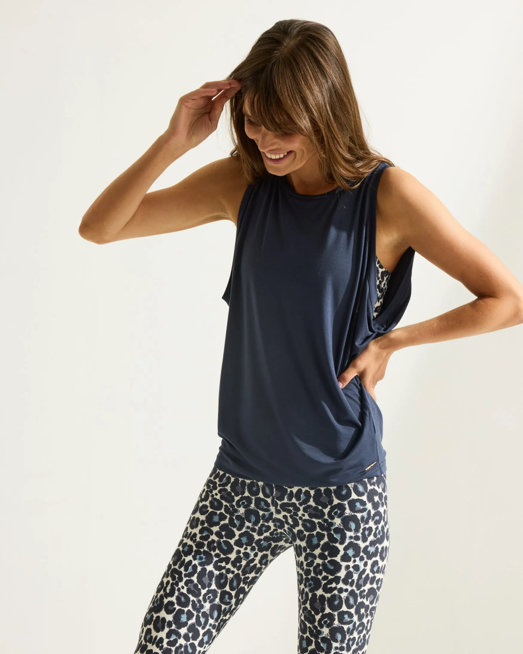 Lily Top | Navy