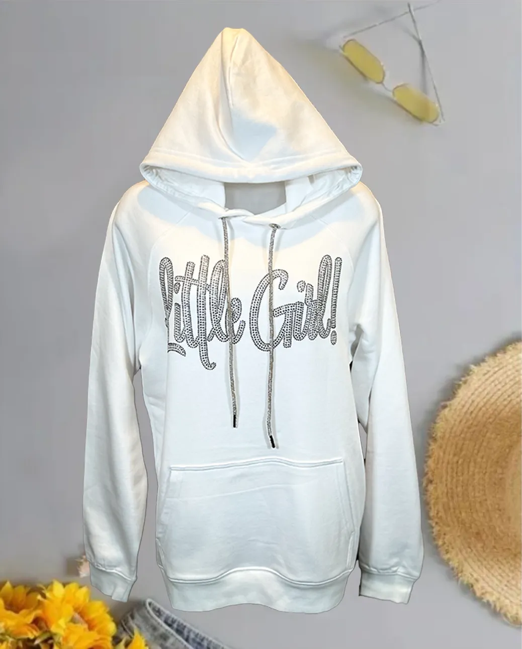 Limited Edition Crystal "Little Girl" Hoodie