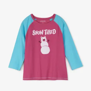 Little Blue House Winter Traditions Womens Long Sleeve Tee