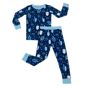 Little Sleepies Dancing Dreidels 2pc Pajama Set