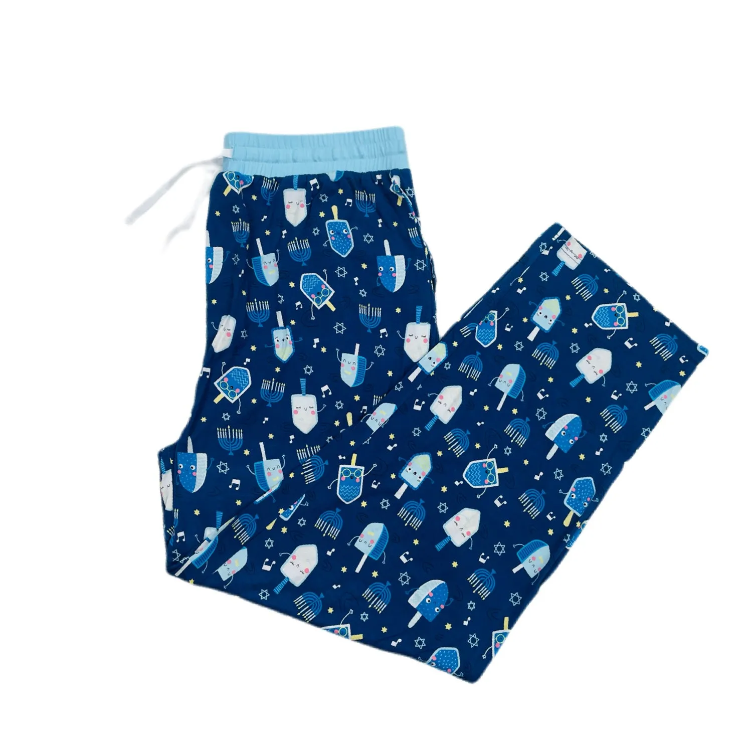Little Sleepies Dancing Dreidels Men's 2pc Pajama Set
