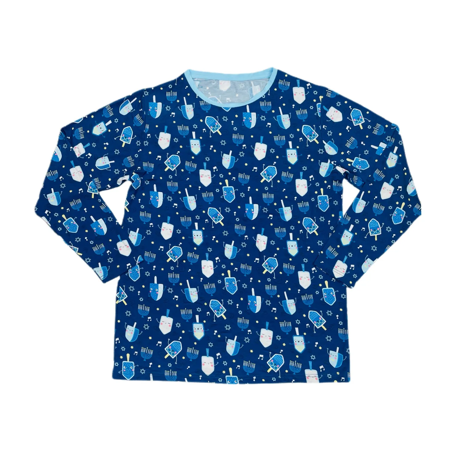 Little Sleepies Dancing Dreidels Men's 2pc Pajama Set
