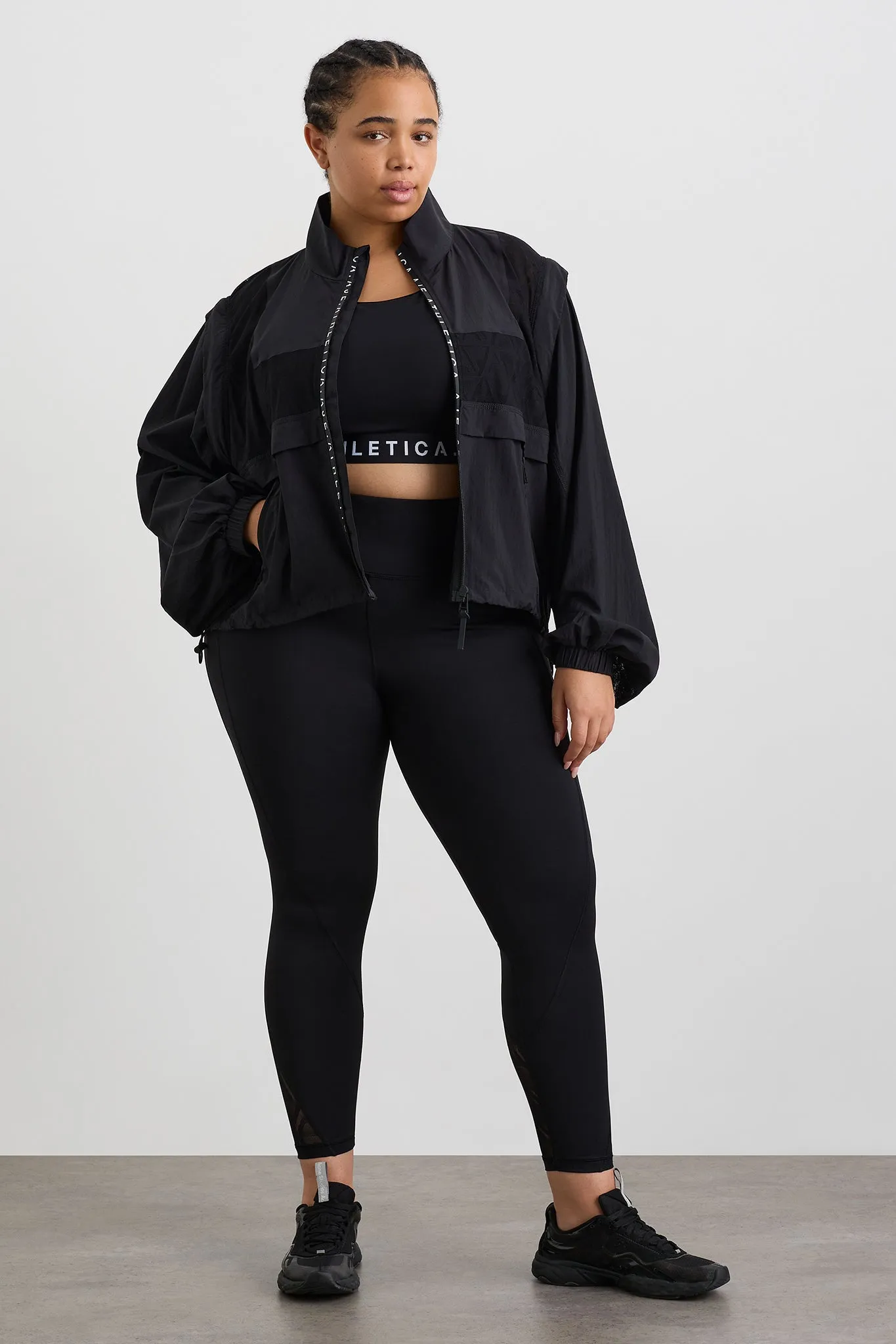 Logo Mesh Jacket 757