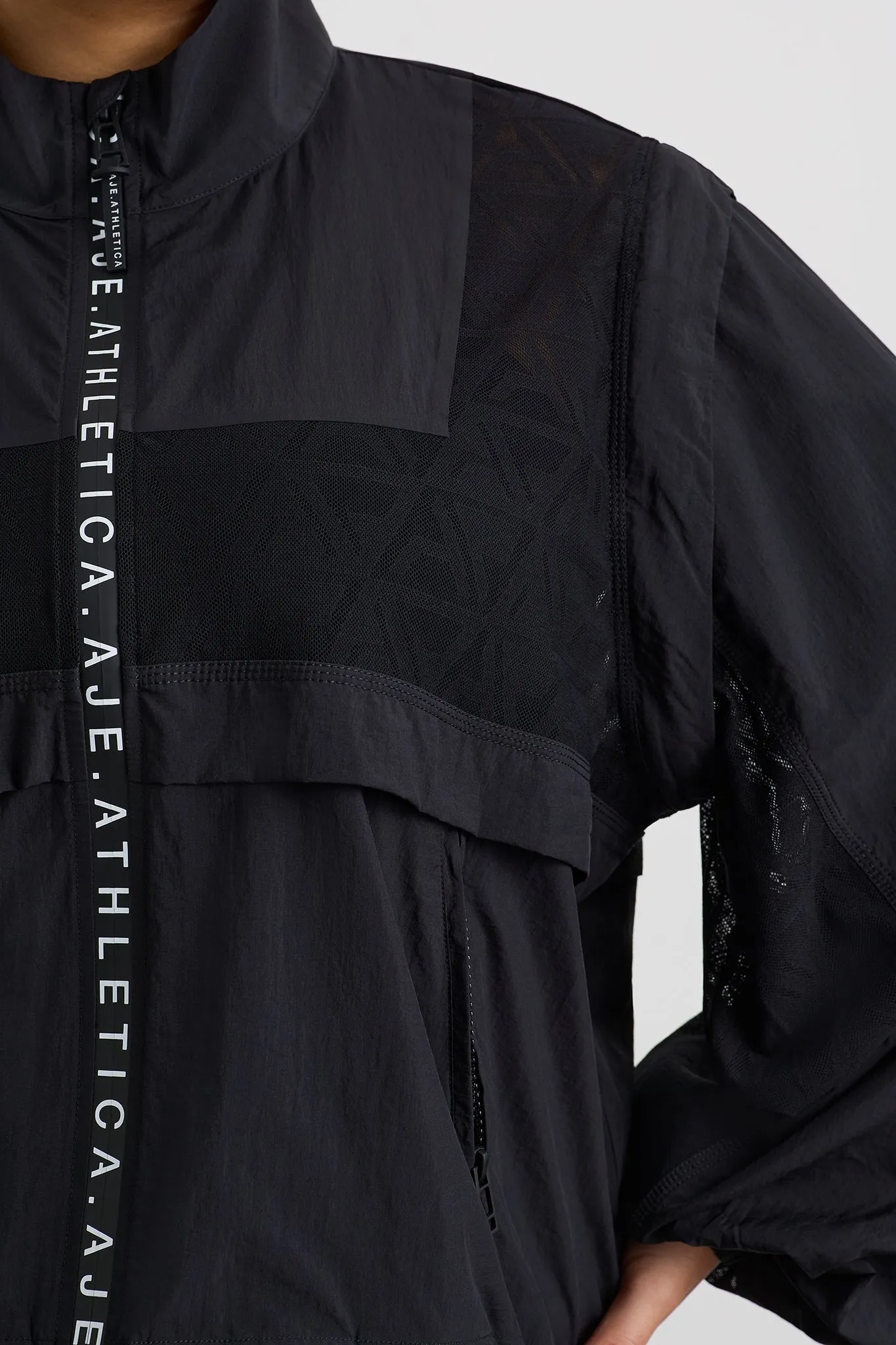 Logo Mesh Jacket 757
