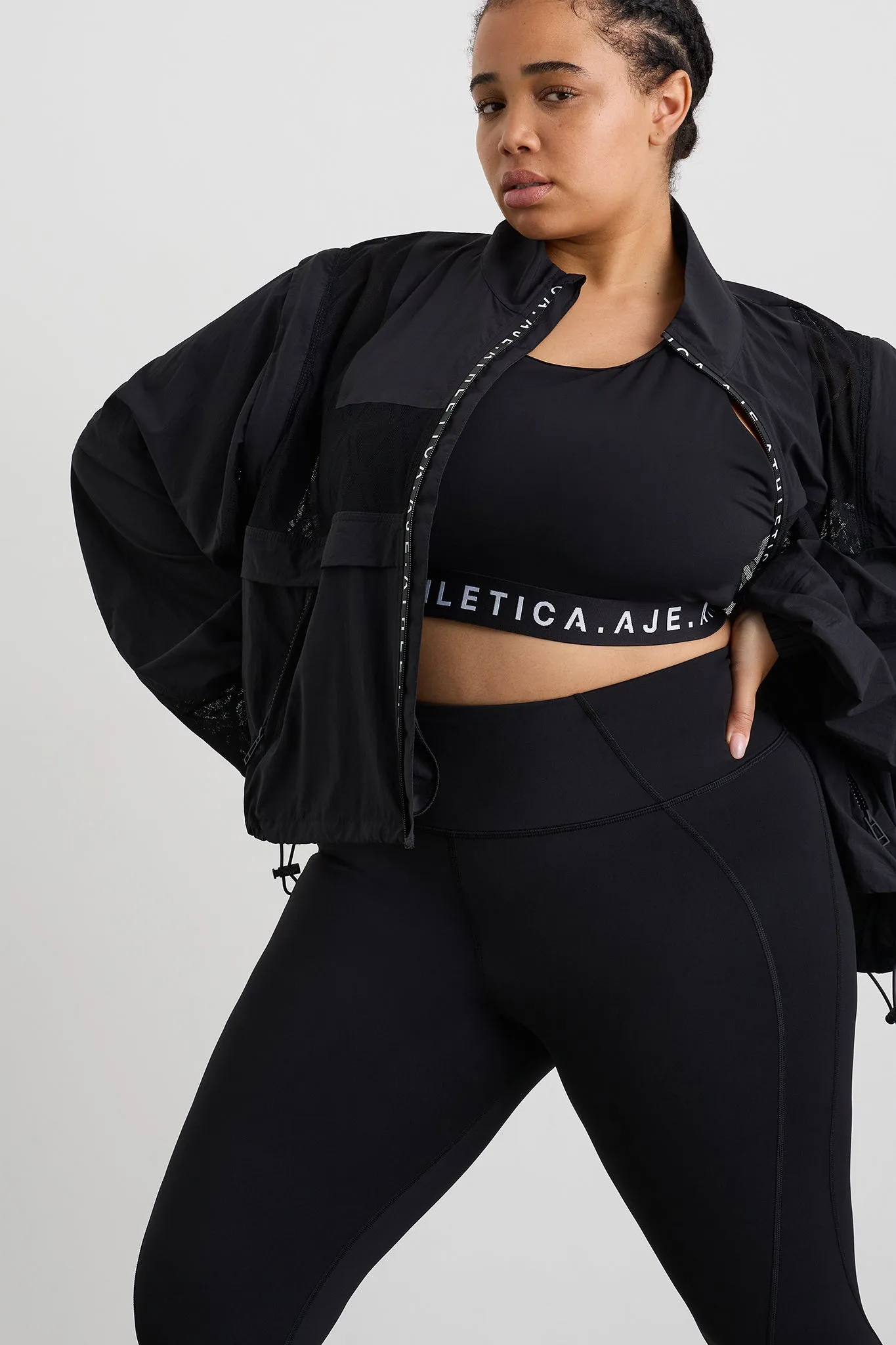 Logo Mesh Jacket 757