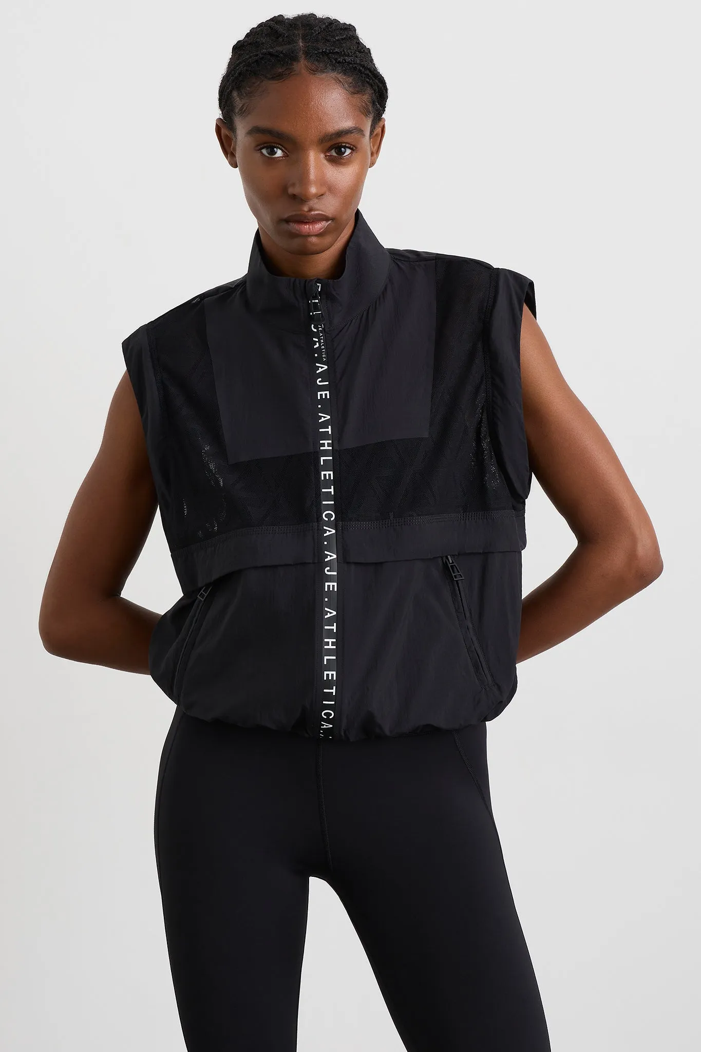 Logo Mesh Jacket 757