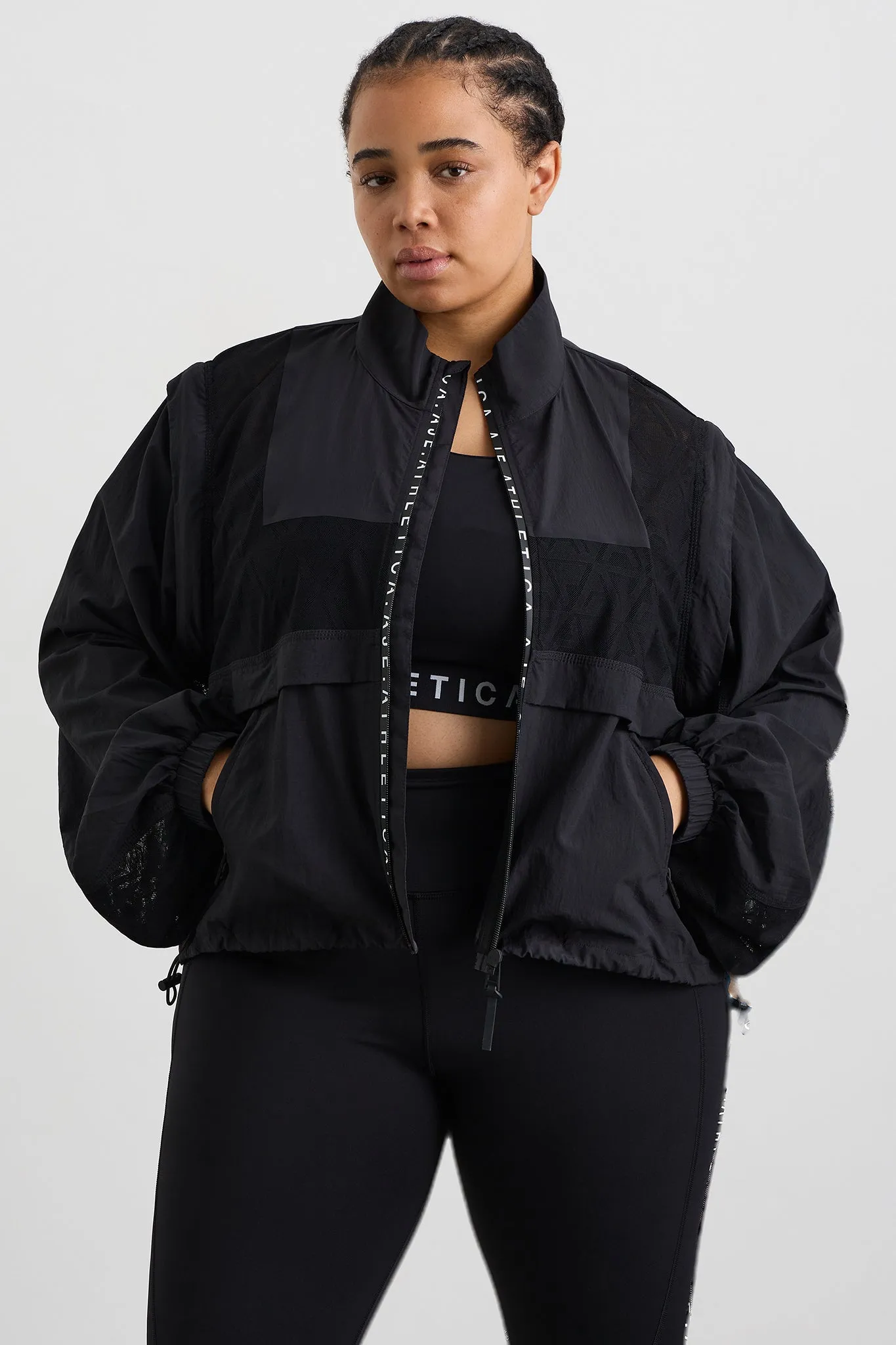 Logo Mesh Jacket 757