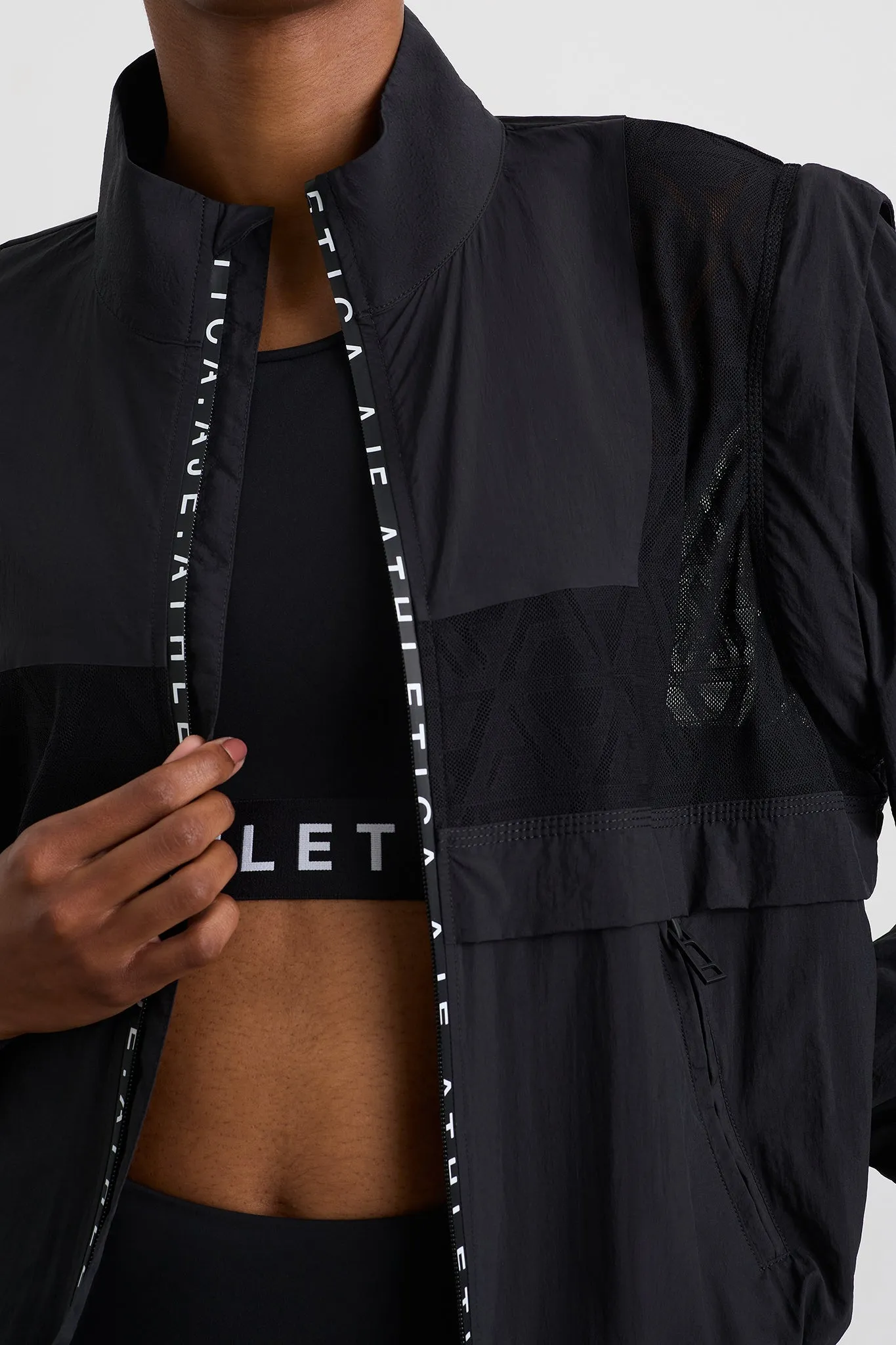Logo Mesh Jacket 757