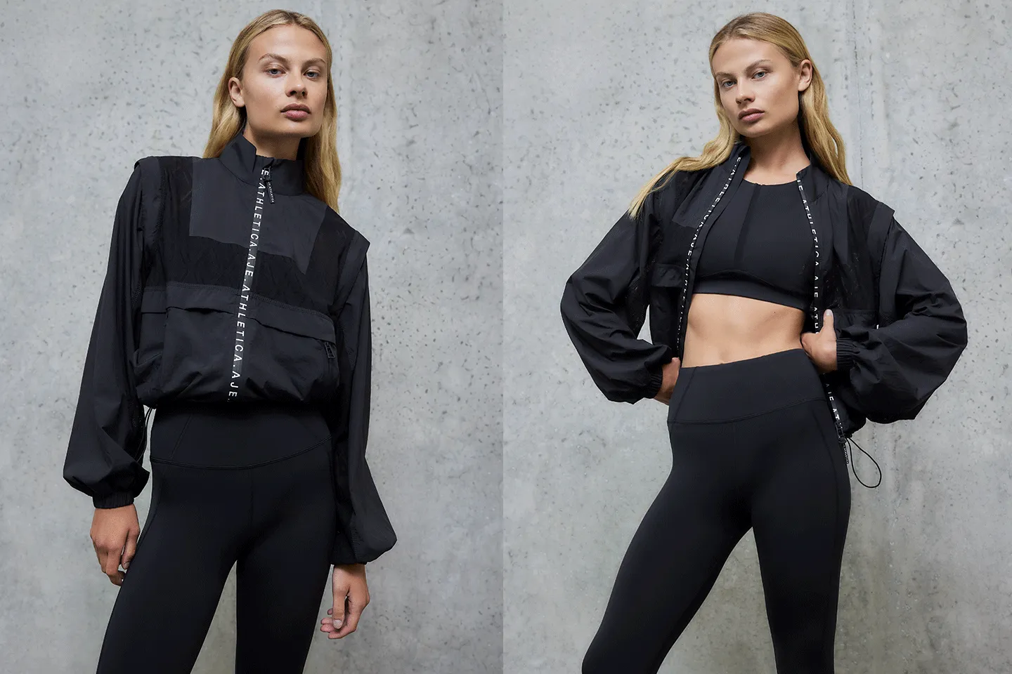 Logo Mesh Jacket 757