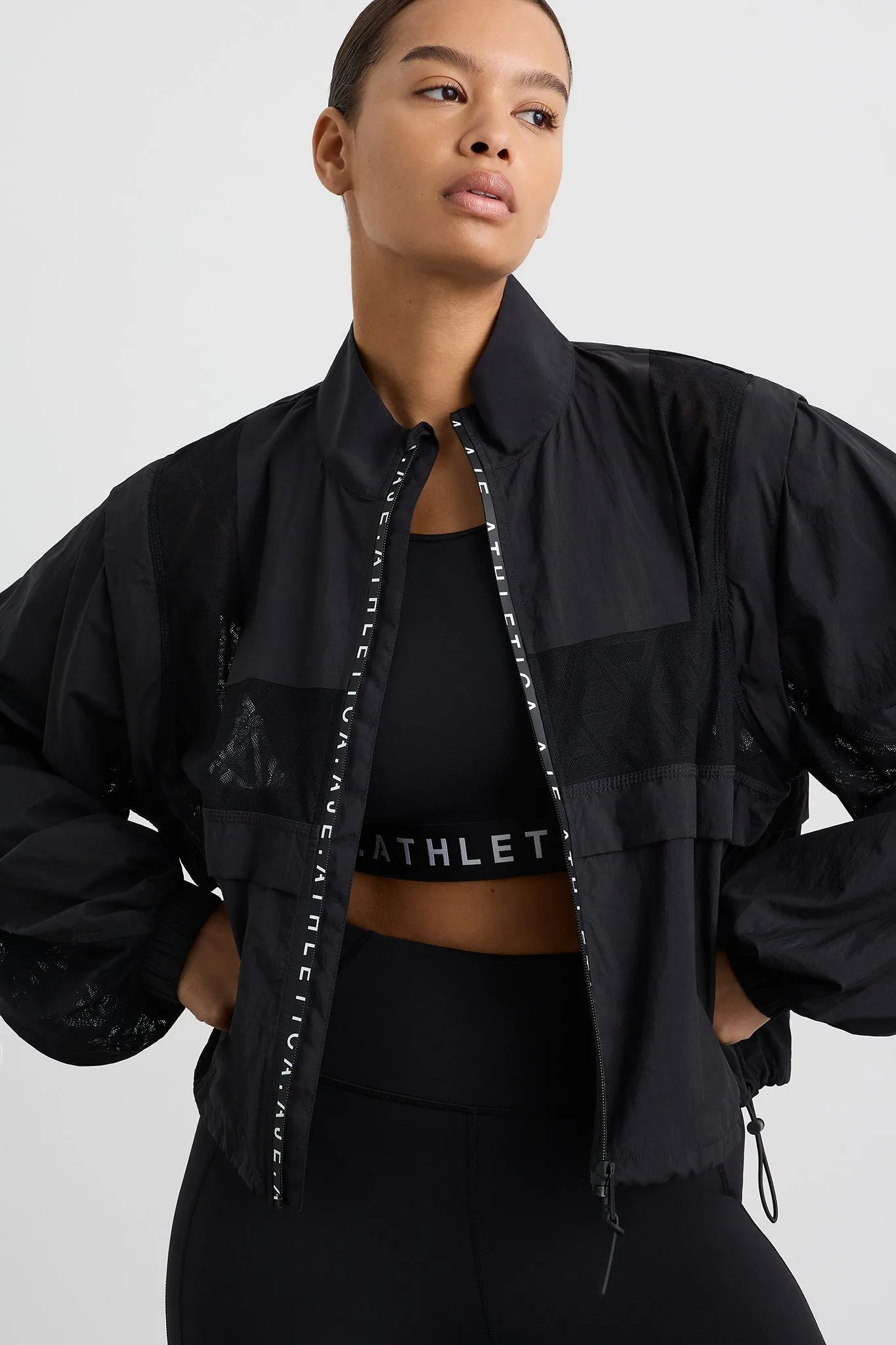 Logo Mesh Jacket 757