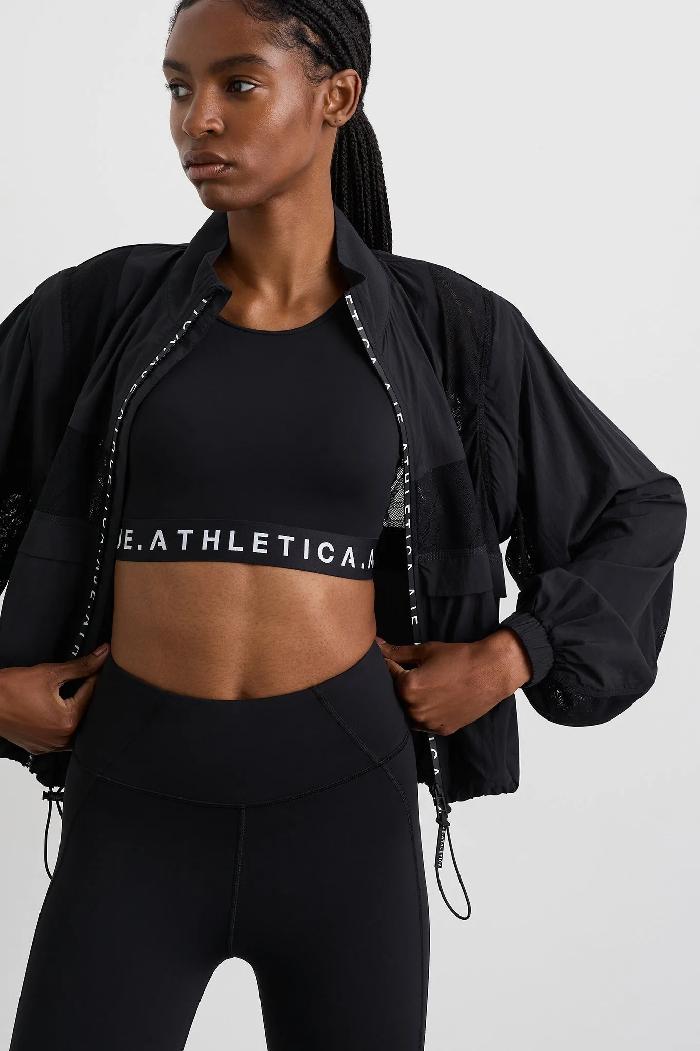 Logo Mesh Jacket 757