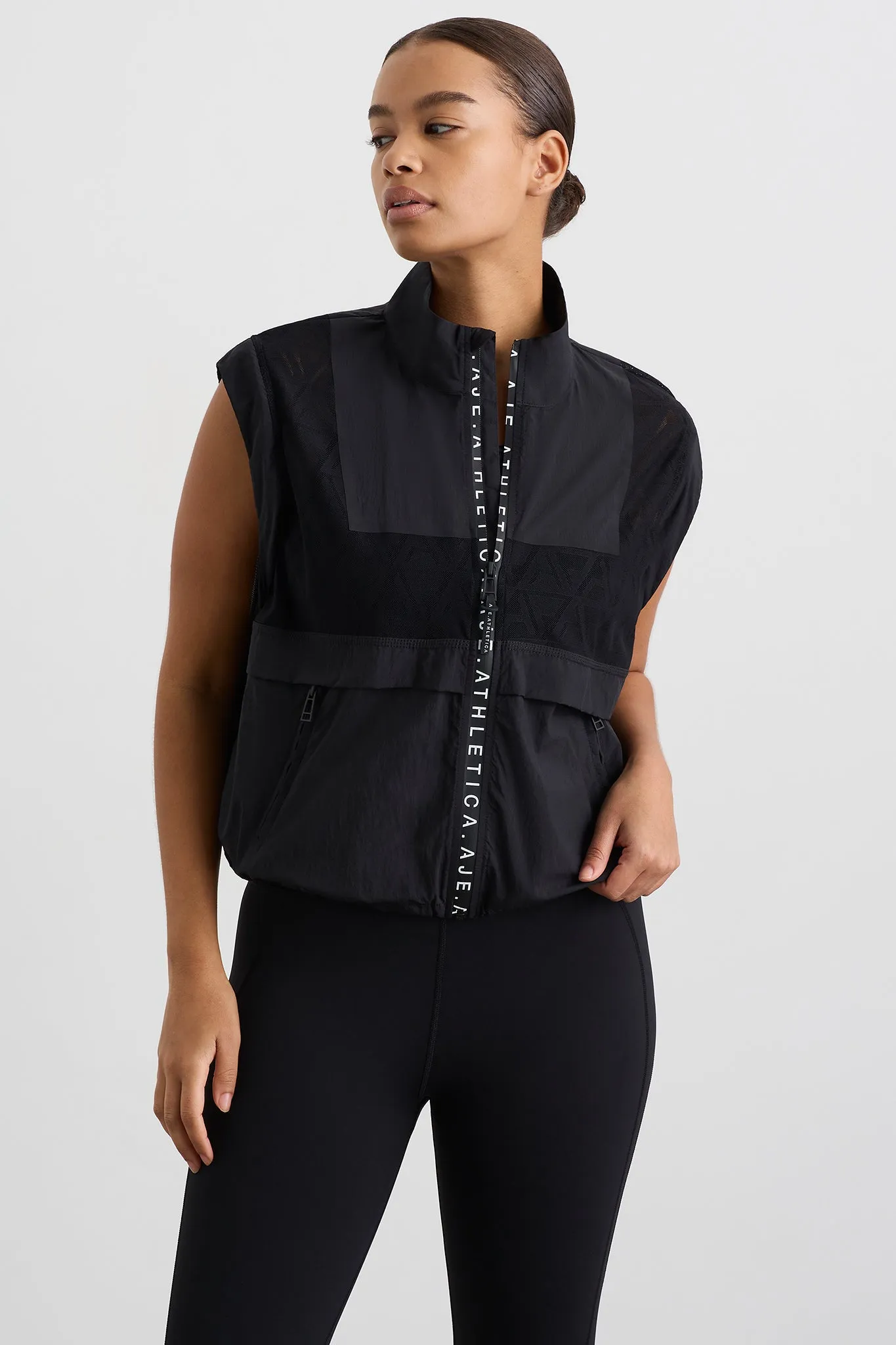 Logo Mesh Jacket 757