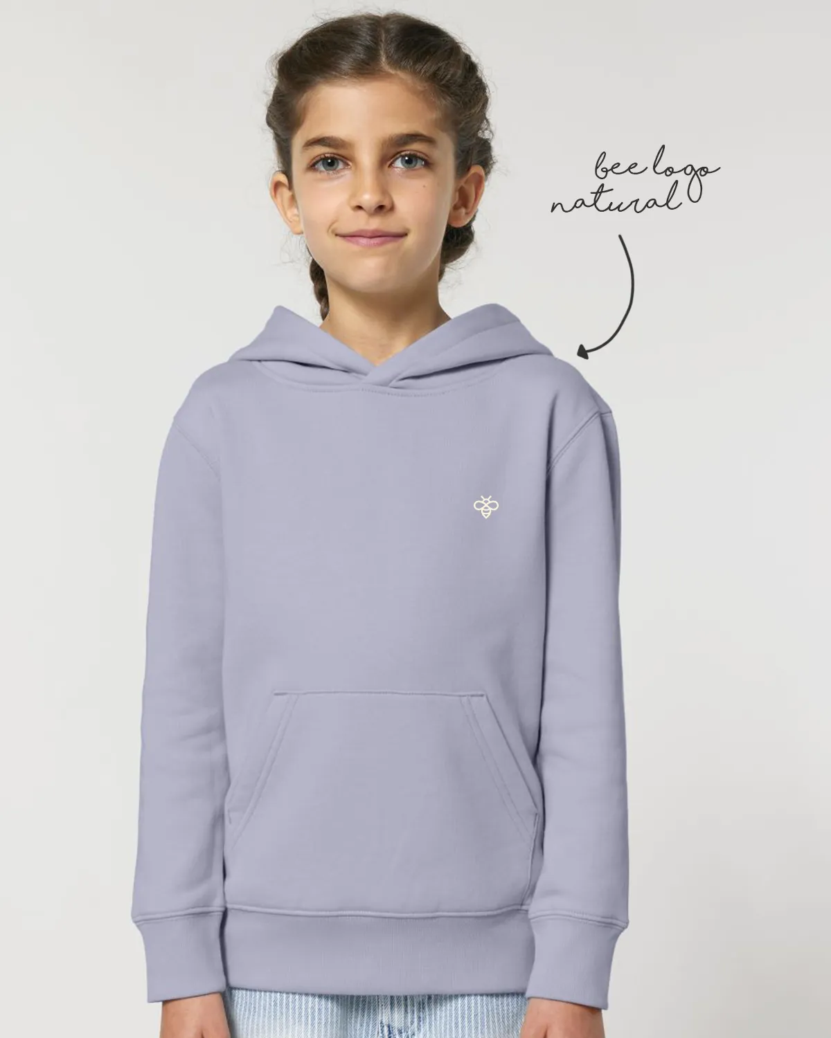 LoveBee Hoodie | Bees are Awesome | Lavender
