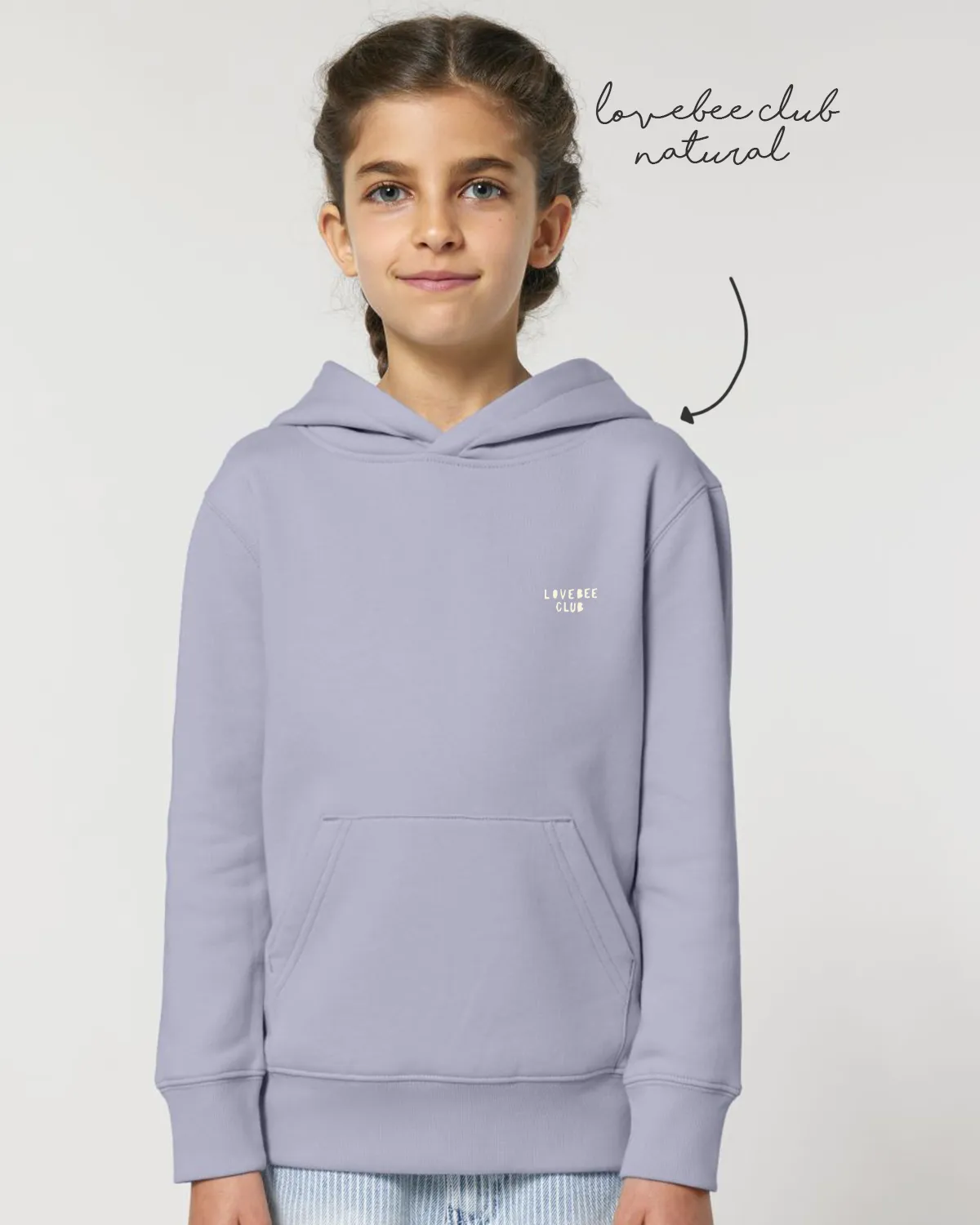 LoveBee Hoodie | Bees are Awesome | Lavender