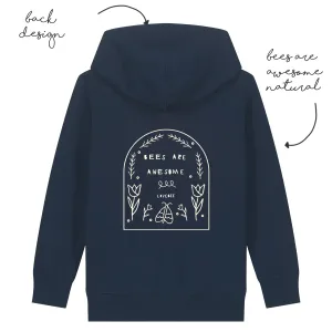 LoveBee Hoodie | Bees are Awesome | Navy