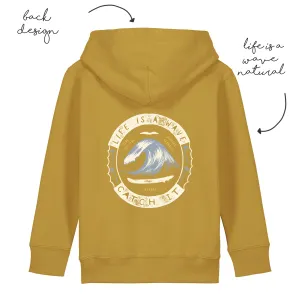 LoveBee Hoodie | Life Is A Wave | Mustard
