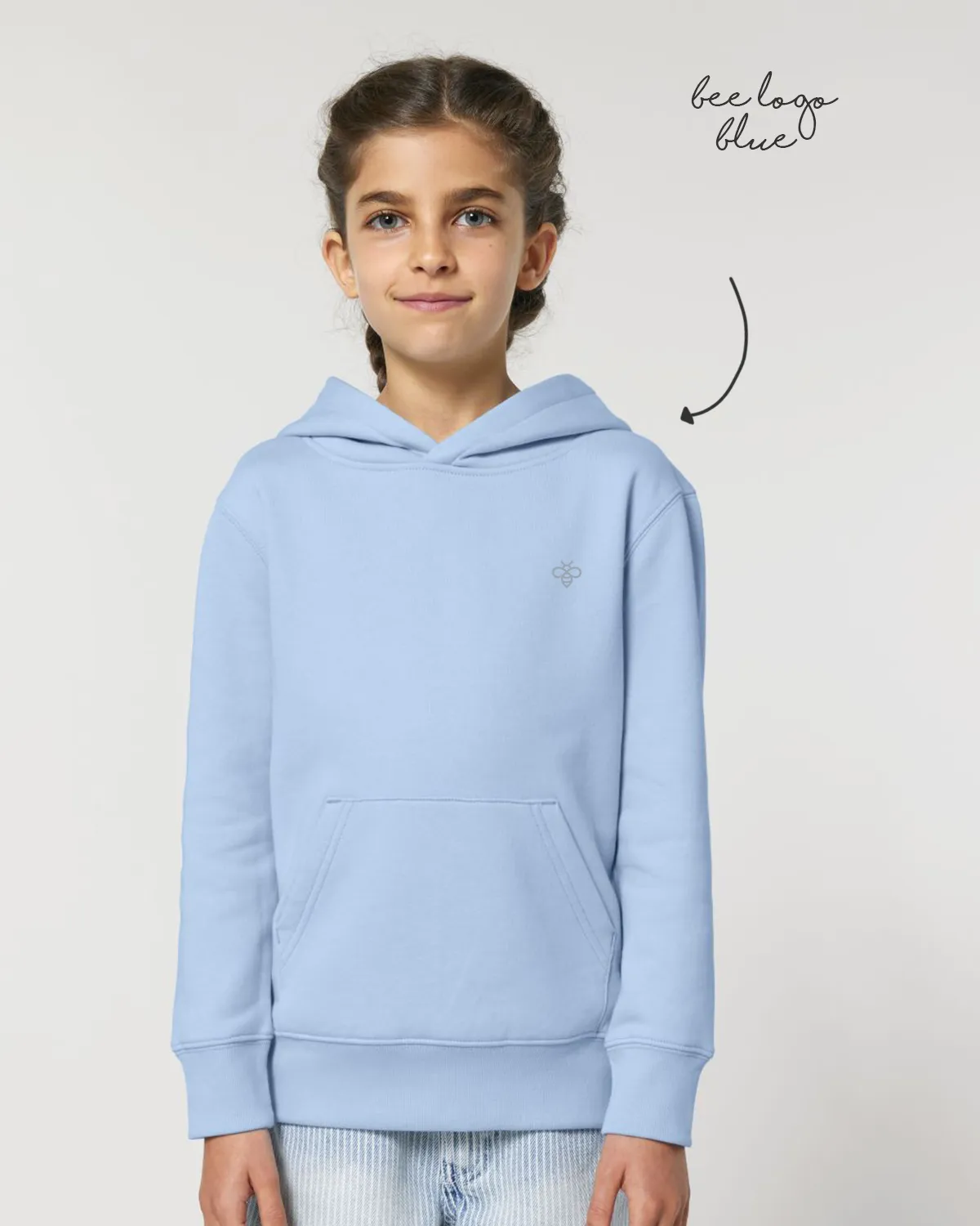 LoveBee Hoodie | Life Is A Wave | Sail Blue