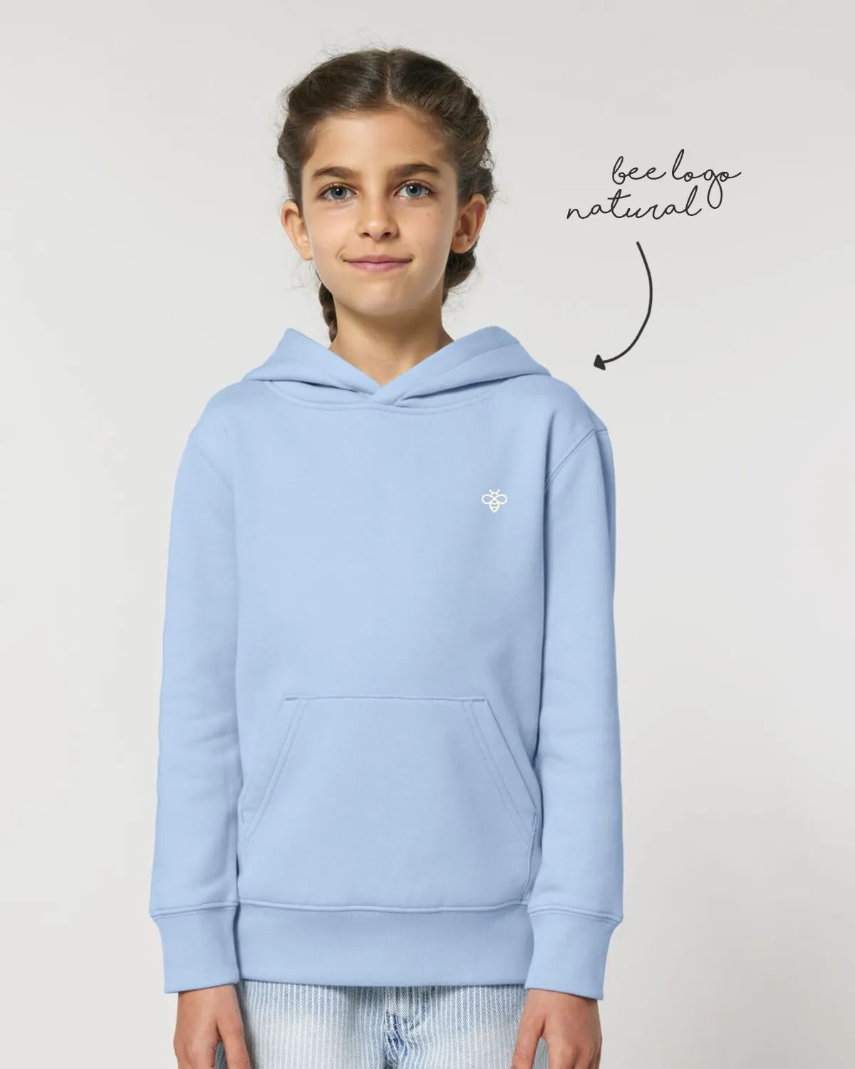 LoveBee Hoodie | Life Is A Wave | Sail Blue