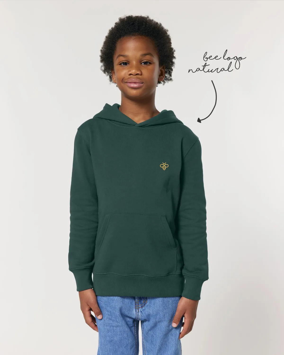 LoveBee Hoodie | Life Is A Wave | Sea Green