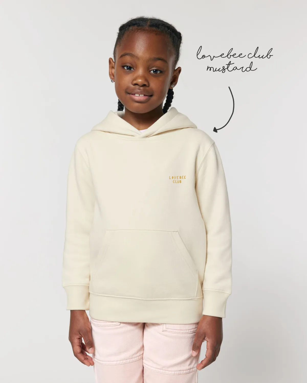 LoveBee Hoodie | Summer Adventure | Natural Raw