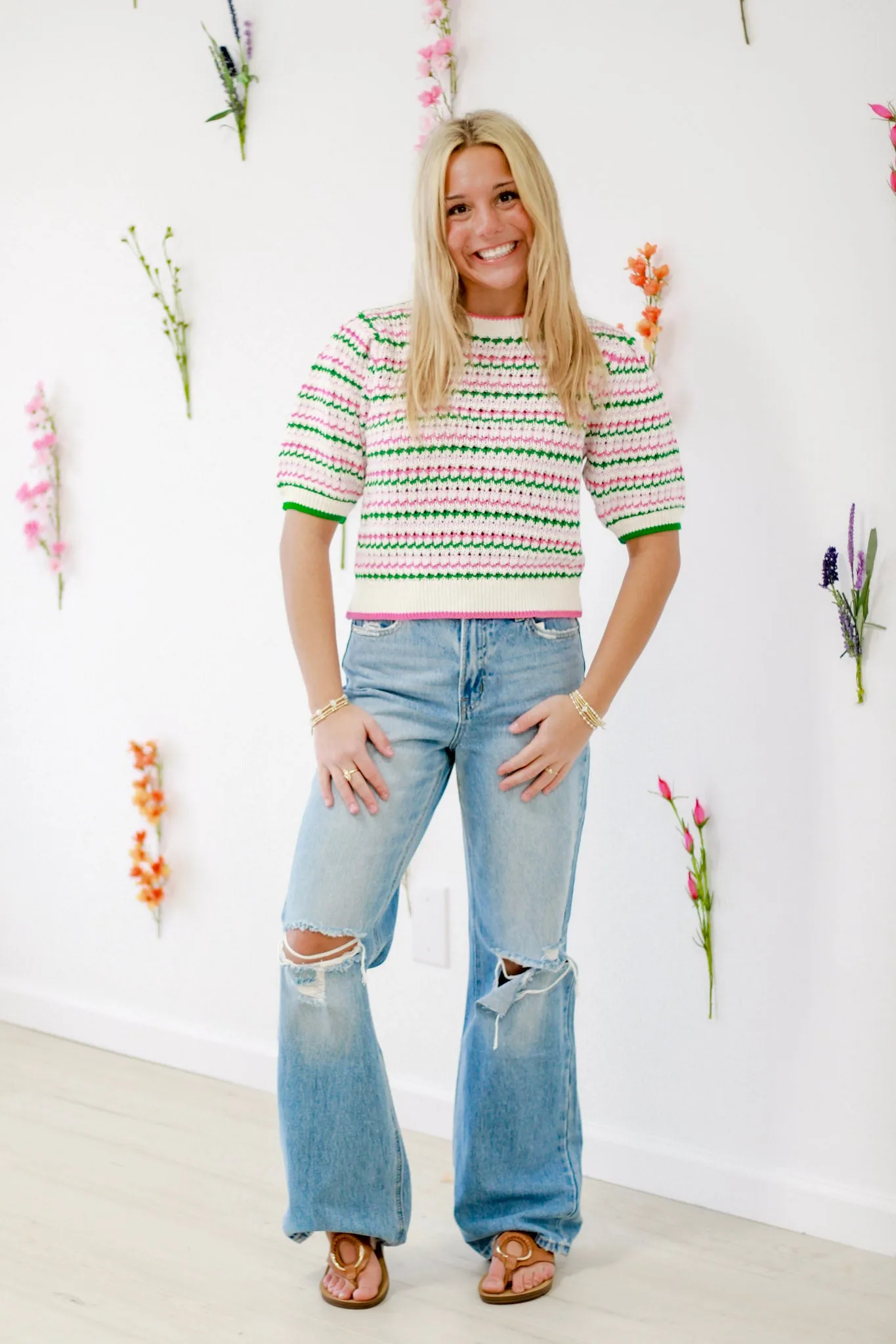 Lovers Lane Stripe Sweater