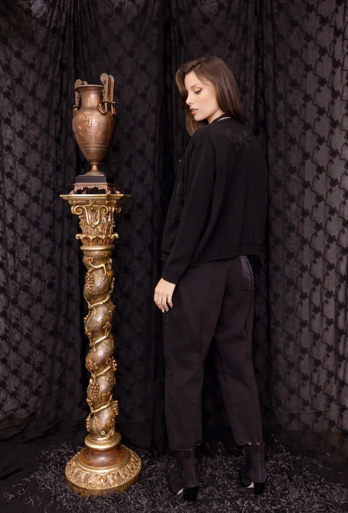 M.A Dainty II CHERISH Beaded Cardi