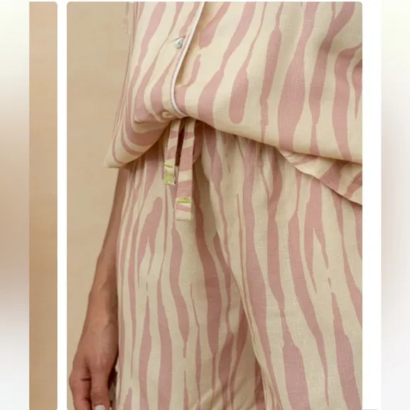Maaji pajamas - NEW pajama set, short sleeve button up pajama shirt   shorts