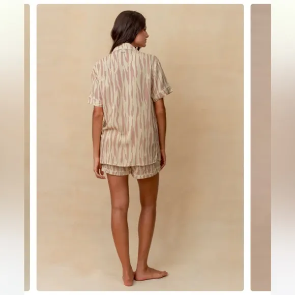 Maaji pajamas - NEW pajama set, short sleeve button up pajama shirt   shorts