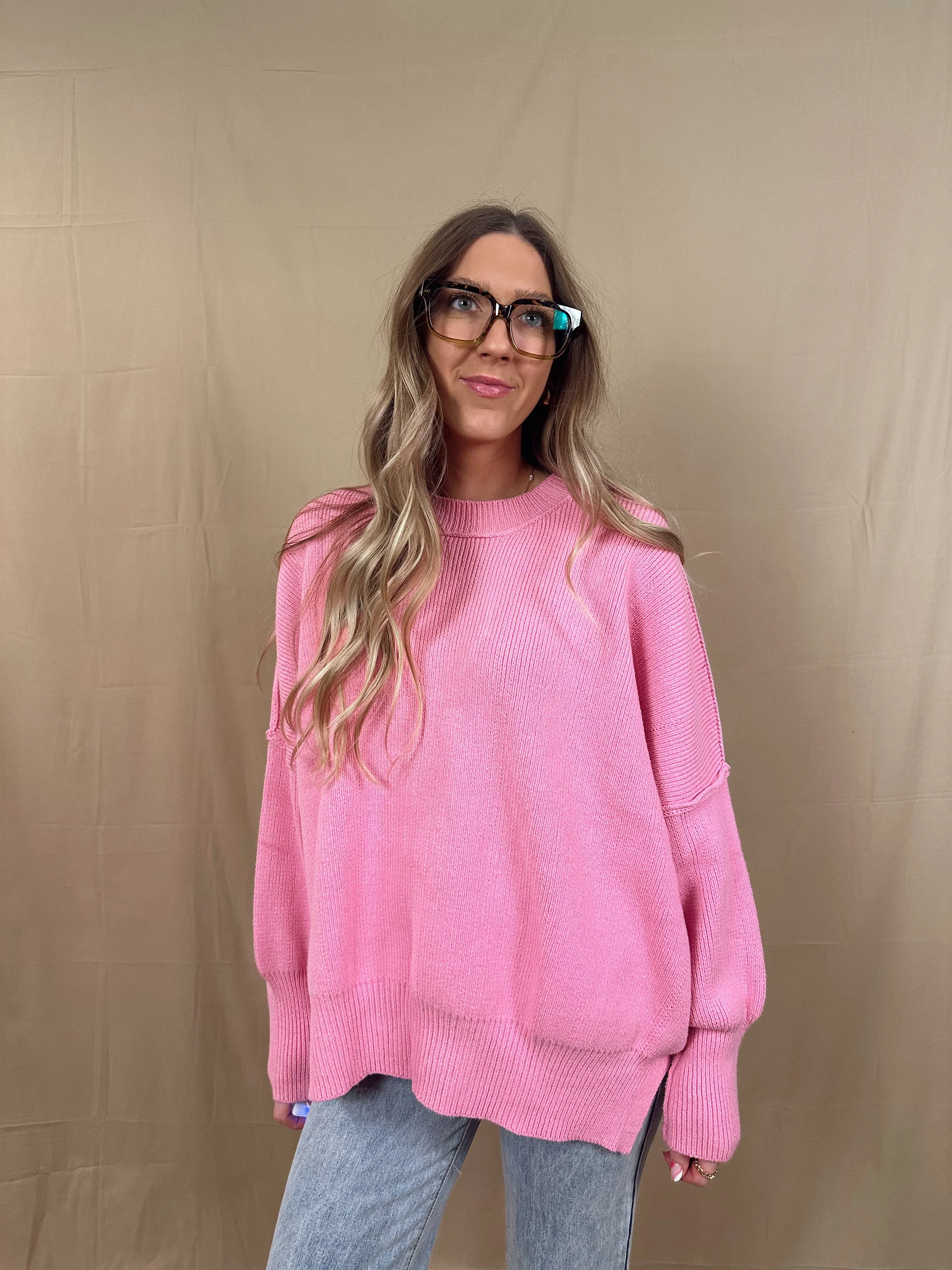 Maeve Sweater in Pink