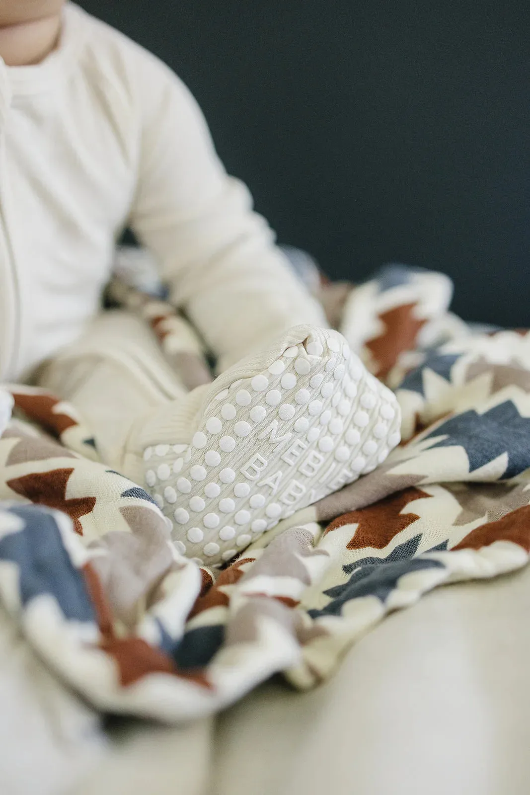 Mebie Baby Bamboo Ribbed Zipper Sleeper