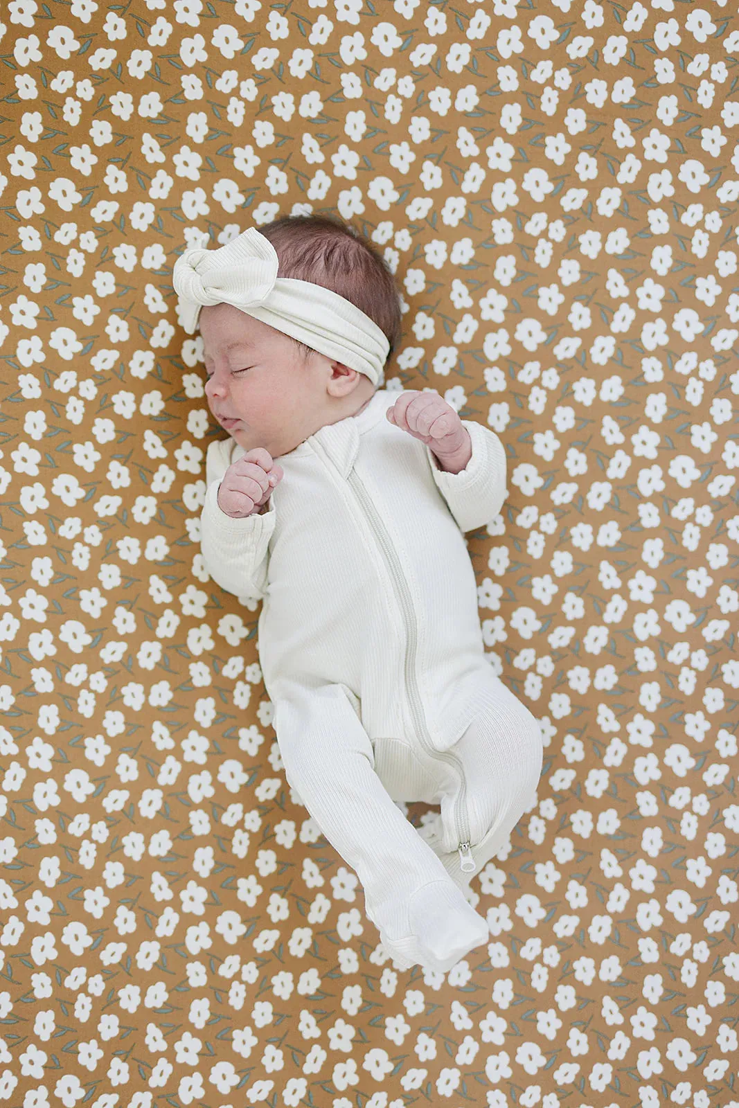 Mebie Baby Bamboo Ribbed Zipper Sleeper