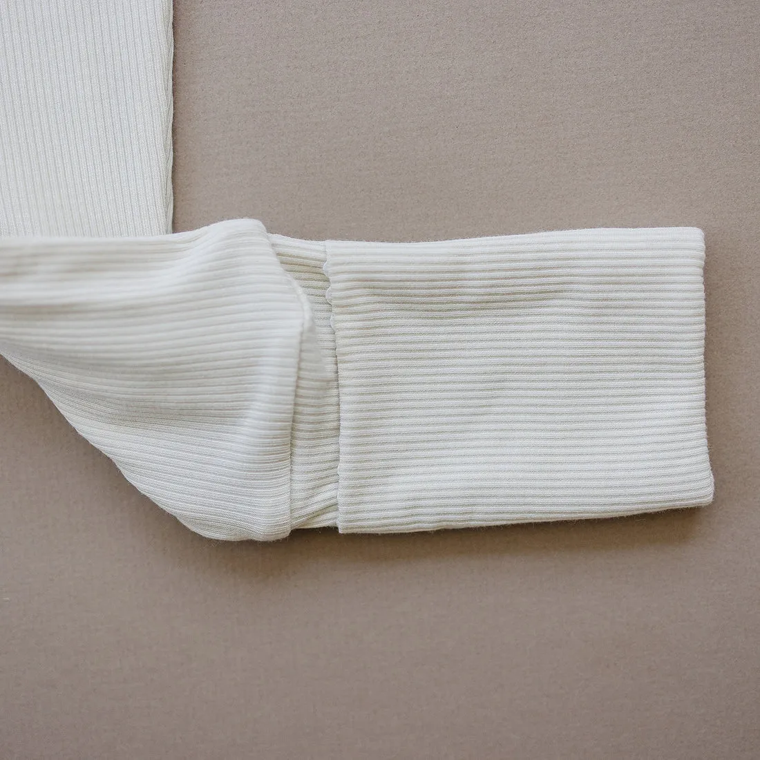 Mebie Baby Bamboo Ribbed Zipper Sleeper