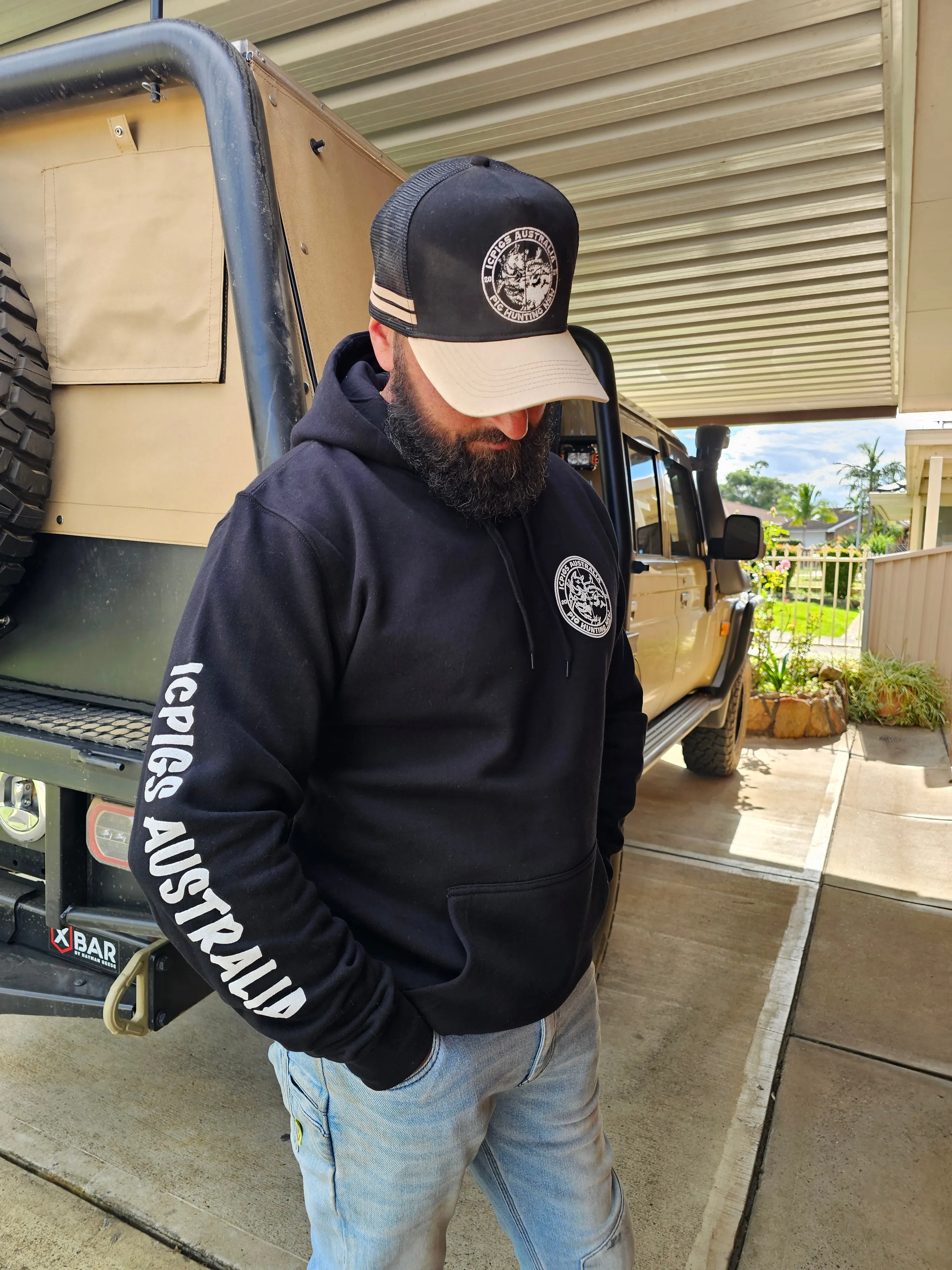 Men's Black Hoodie
