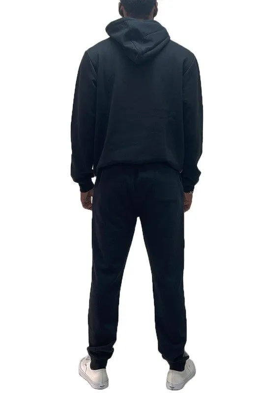 Men's Color Block 2-piece Sweat Suit