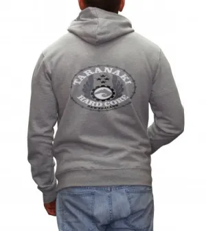 Mens Oval Hoodie - Grey Marle