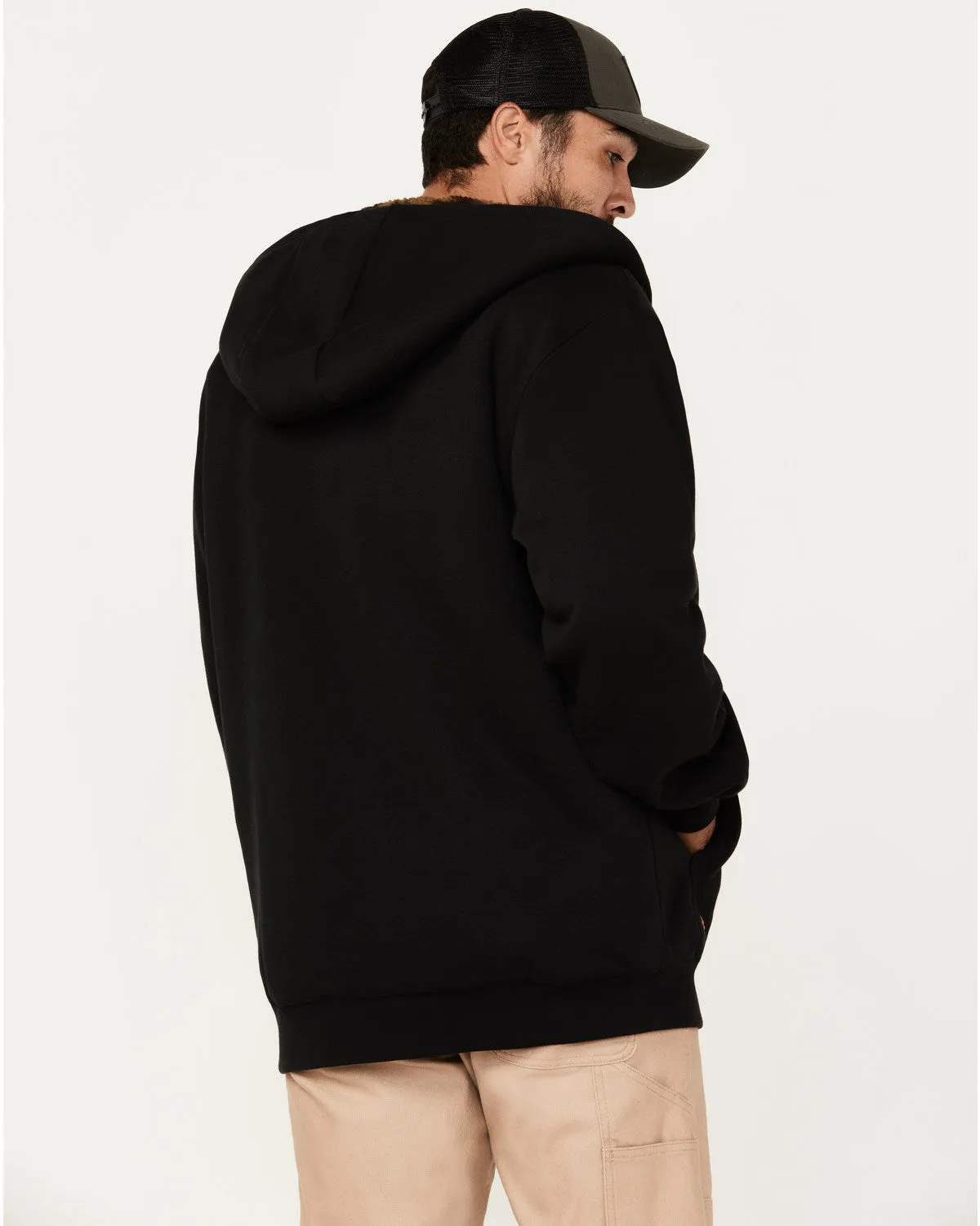 Men's Sherpa Lined Hooded Jacket