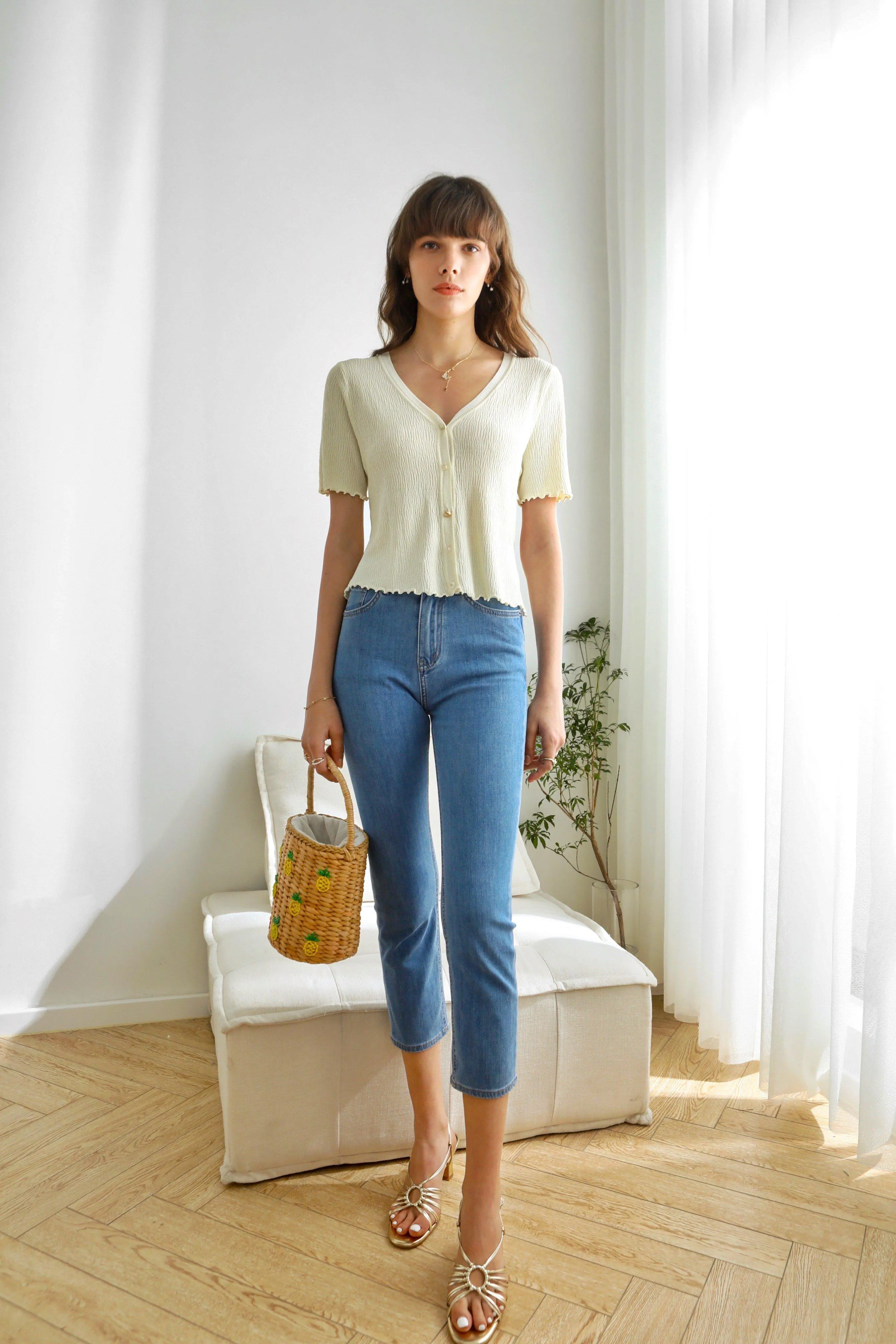 Mila Stretch Knit Cardigan